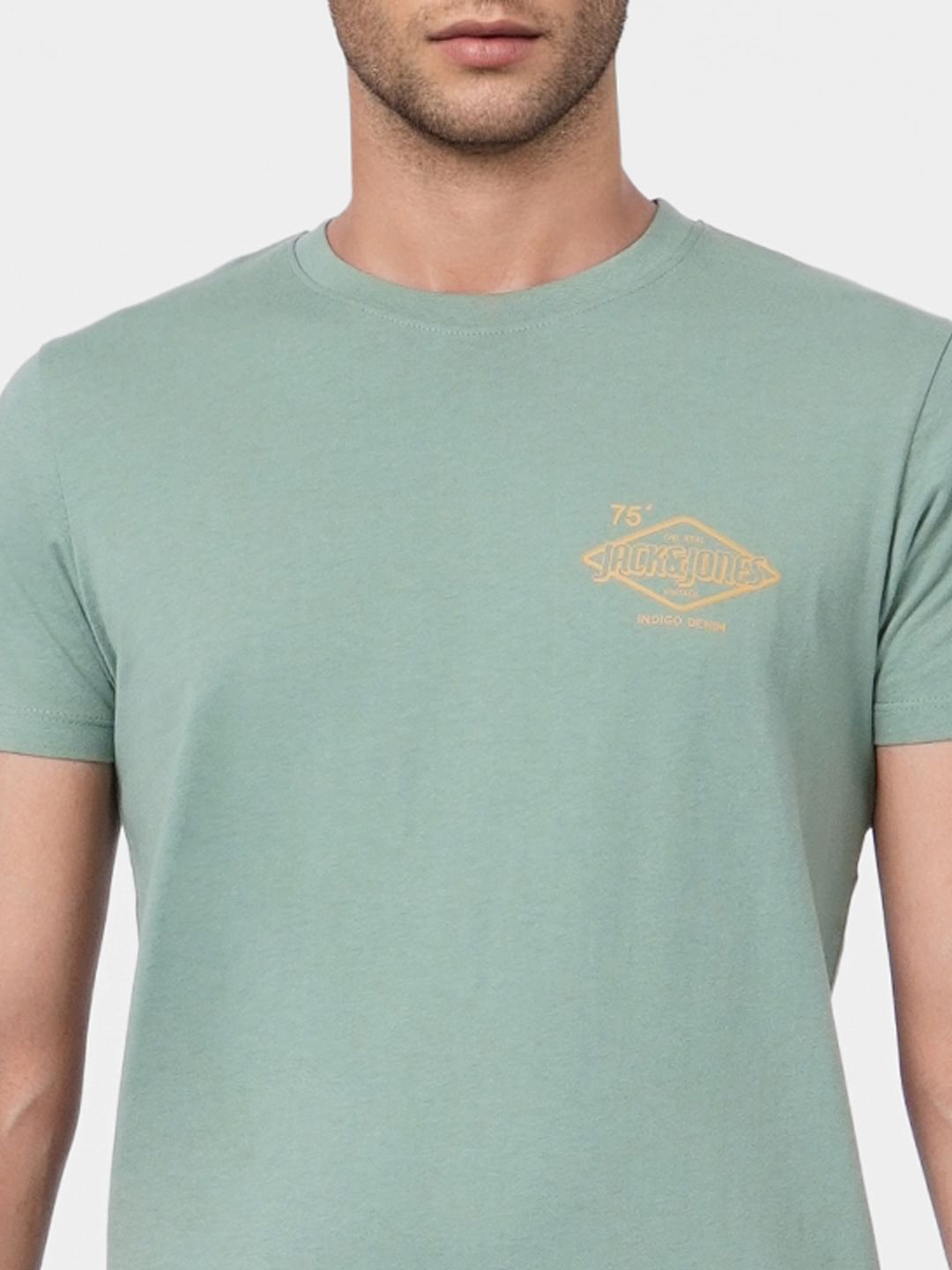 Green Crew Neck T-shirt