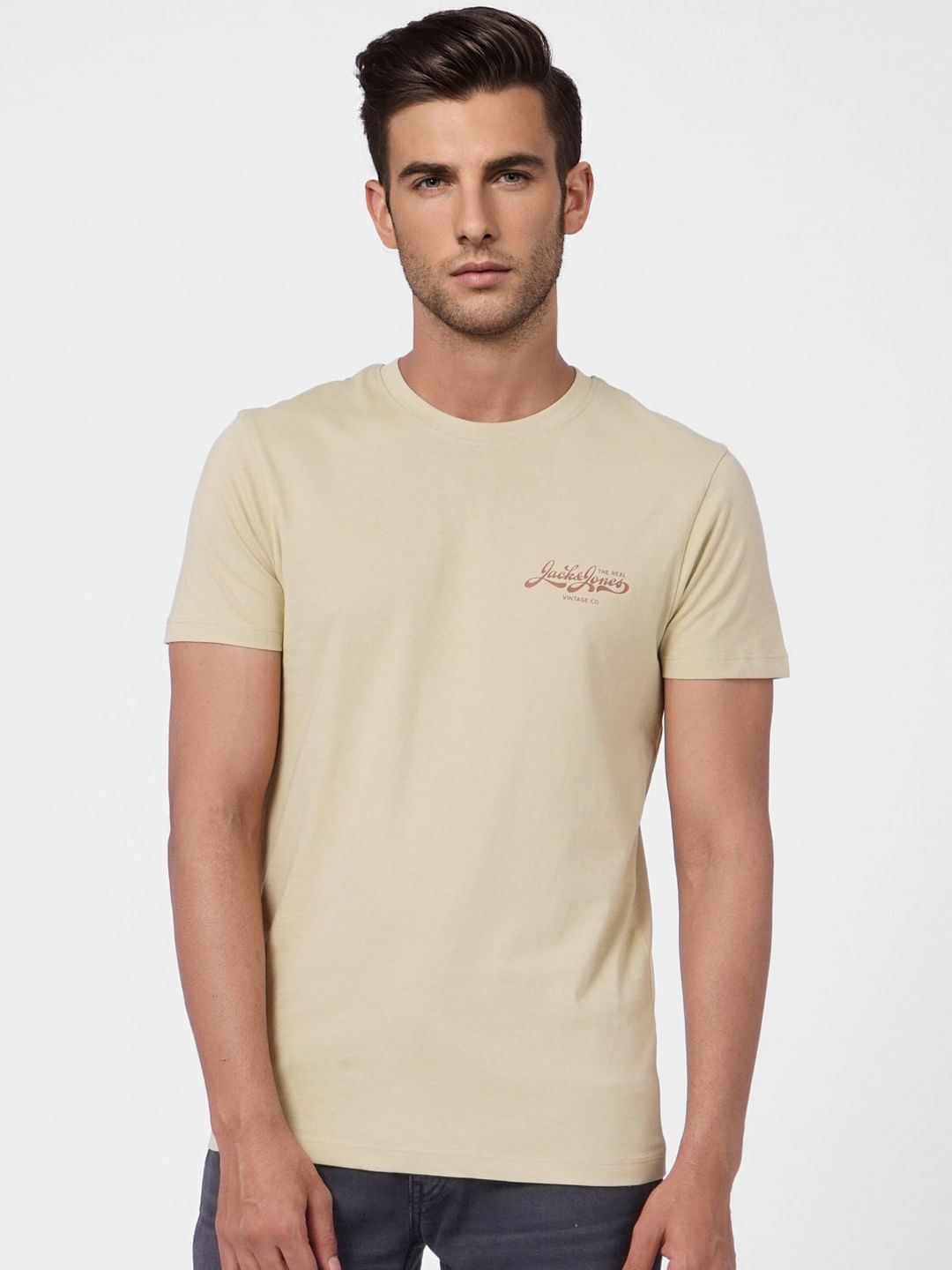 Light Green Crew Neck T-shirt