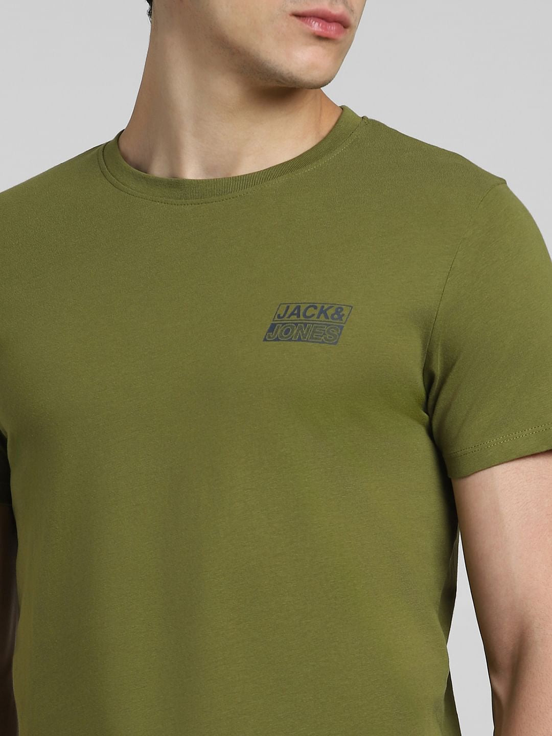 Green Crew Neck T-shirt