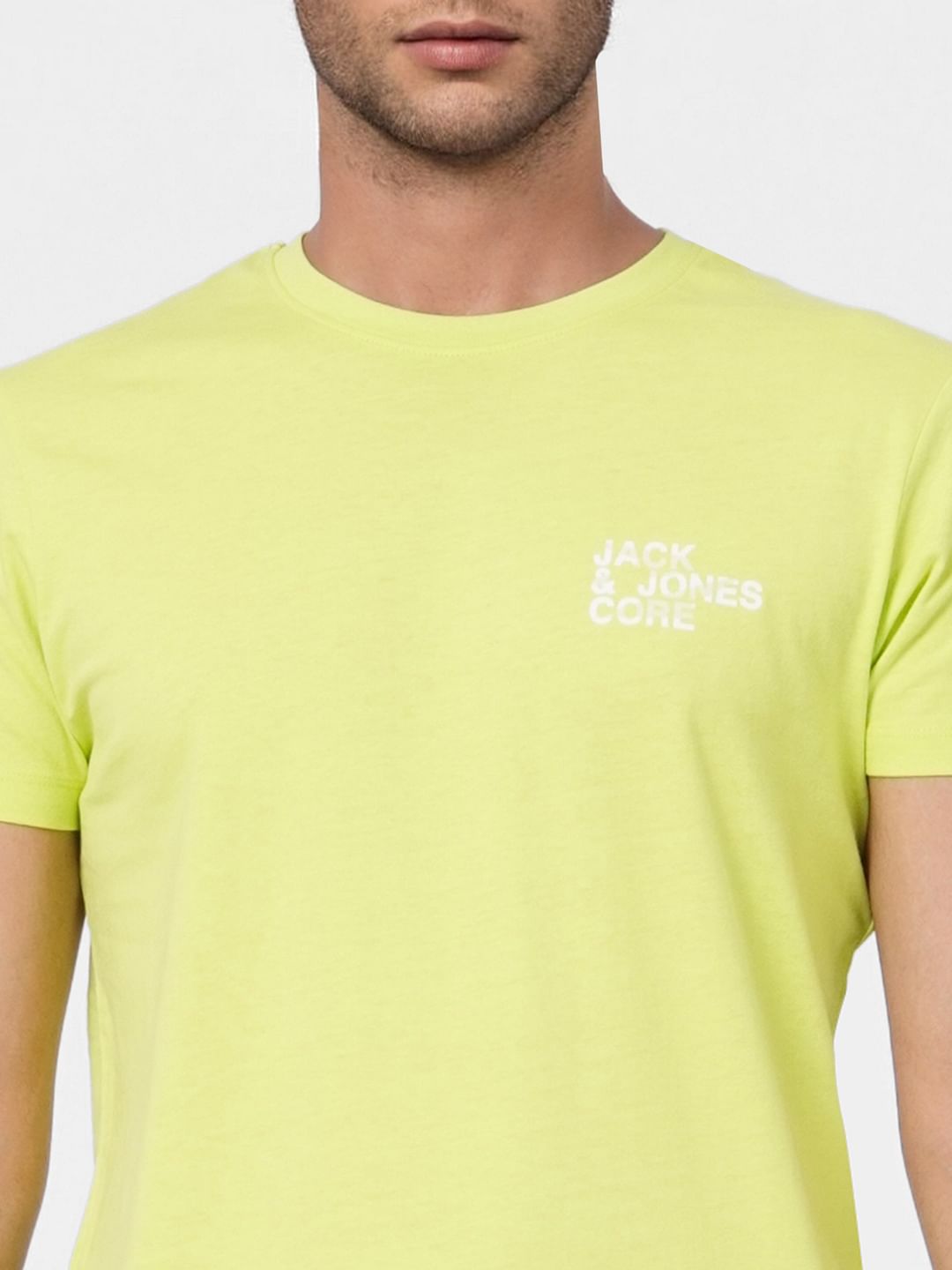 Lime Green Crew Neck T-shirt