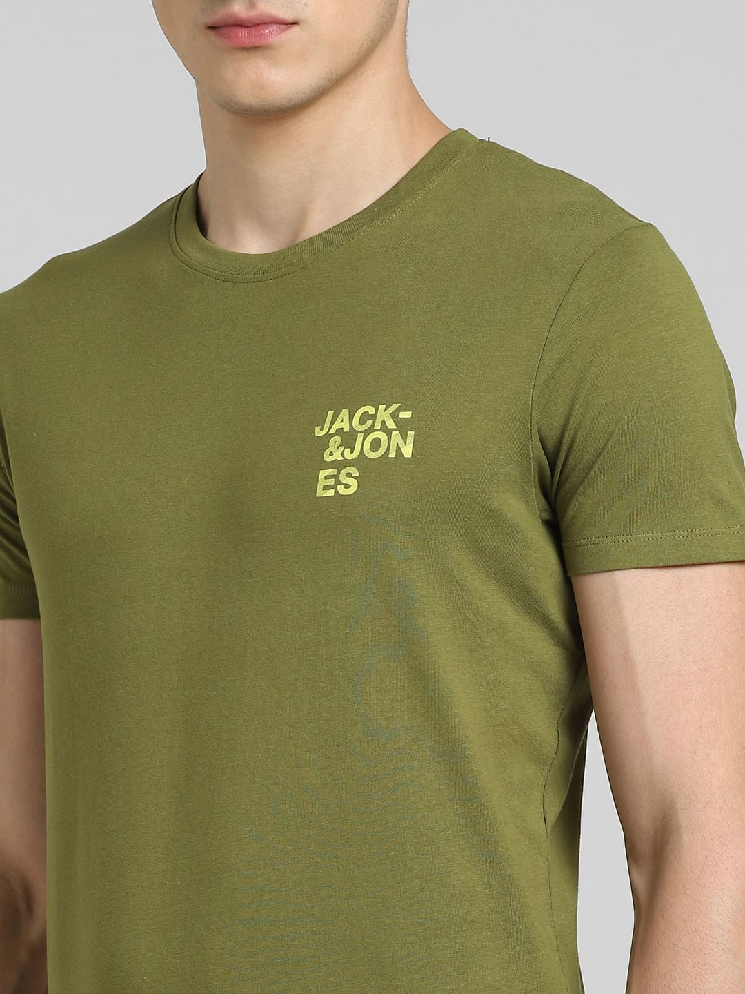 Green Crew Neck T-shirt