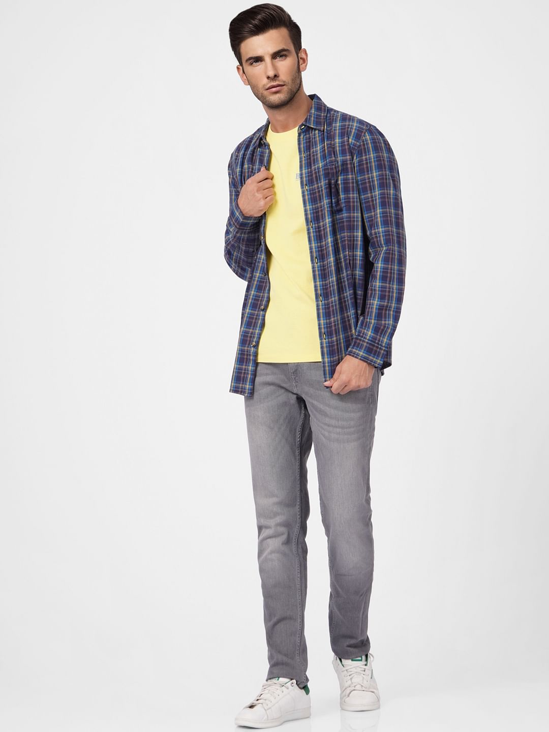 Yellow Crew Neck T-shirt