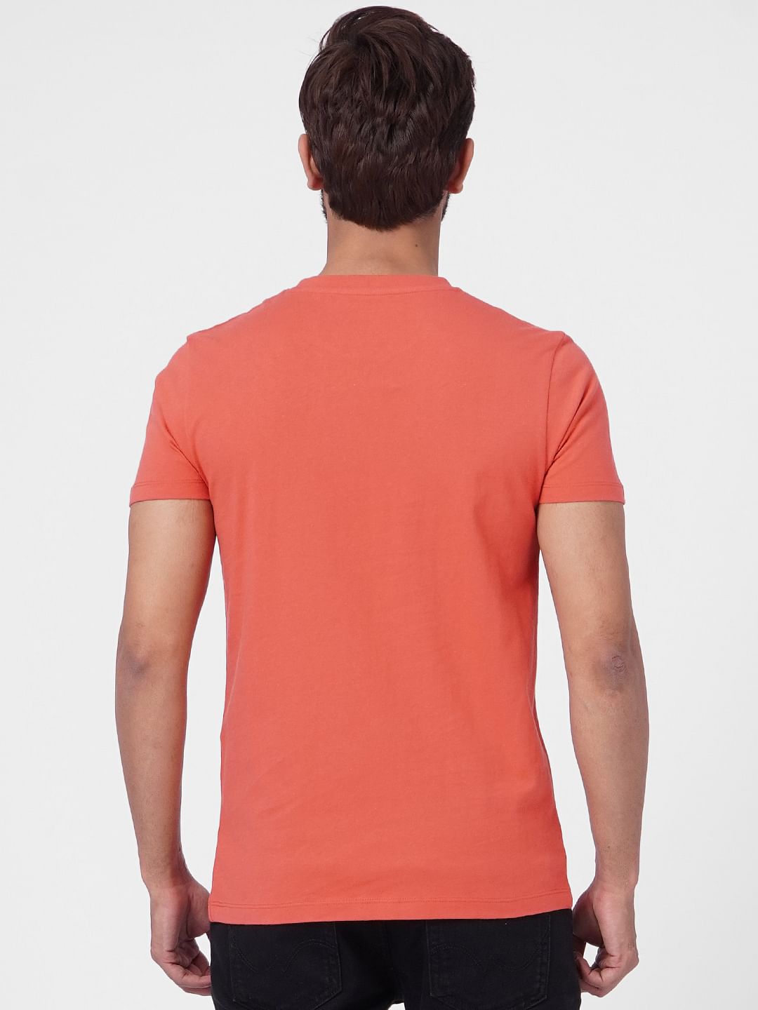 Red Crew Neck T-shirt