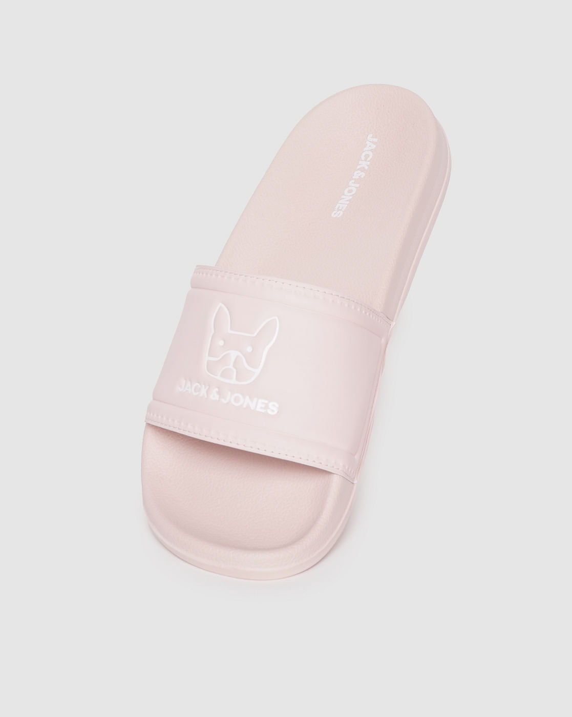 Pink Graphic Print Sliders