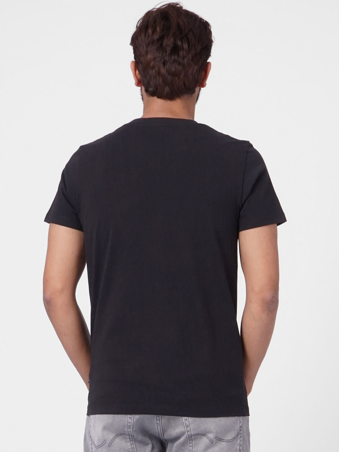 Black Crew Neck T-shirt