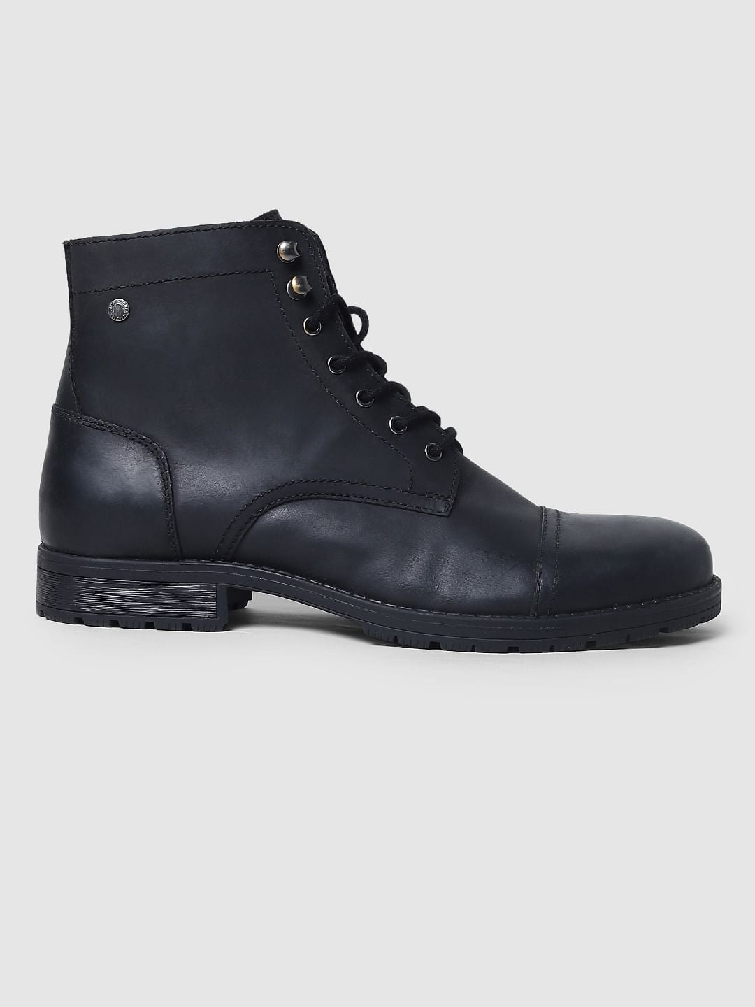 Black Leather Boots