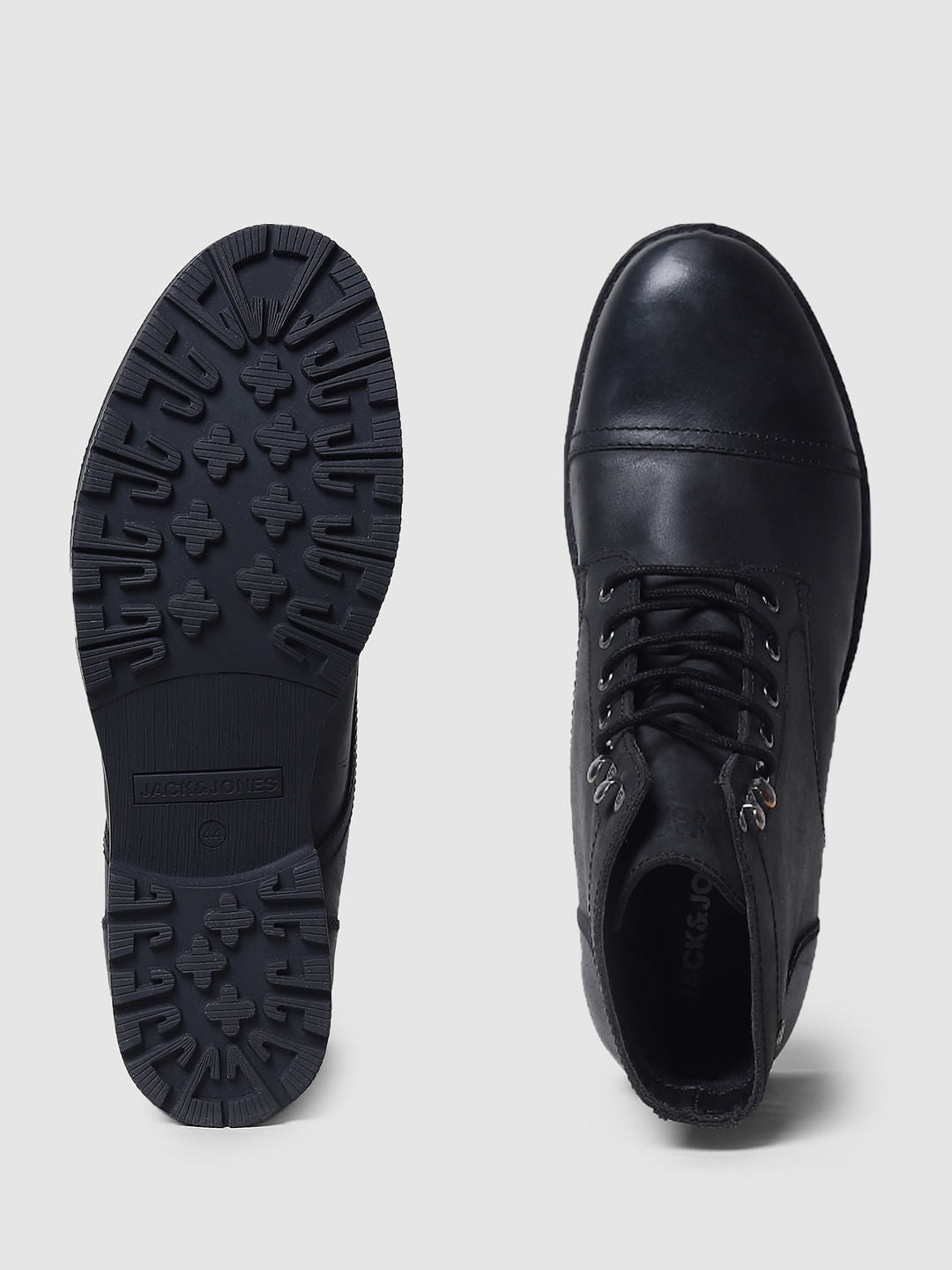 Black Leather Boots