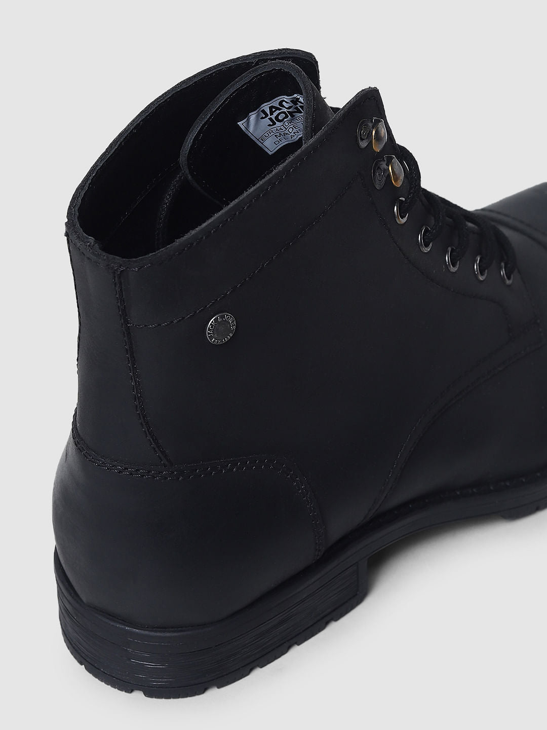 Black Leather Boots
