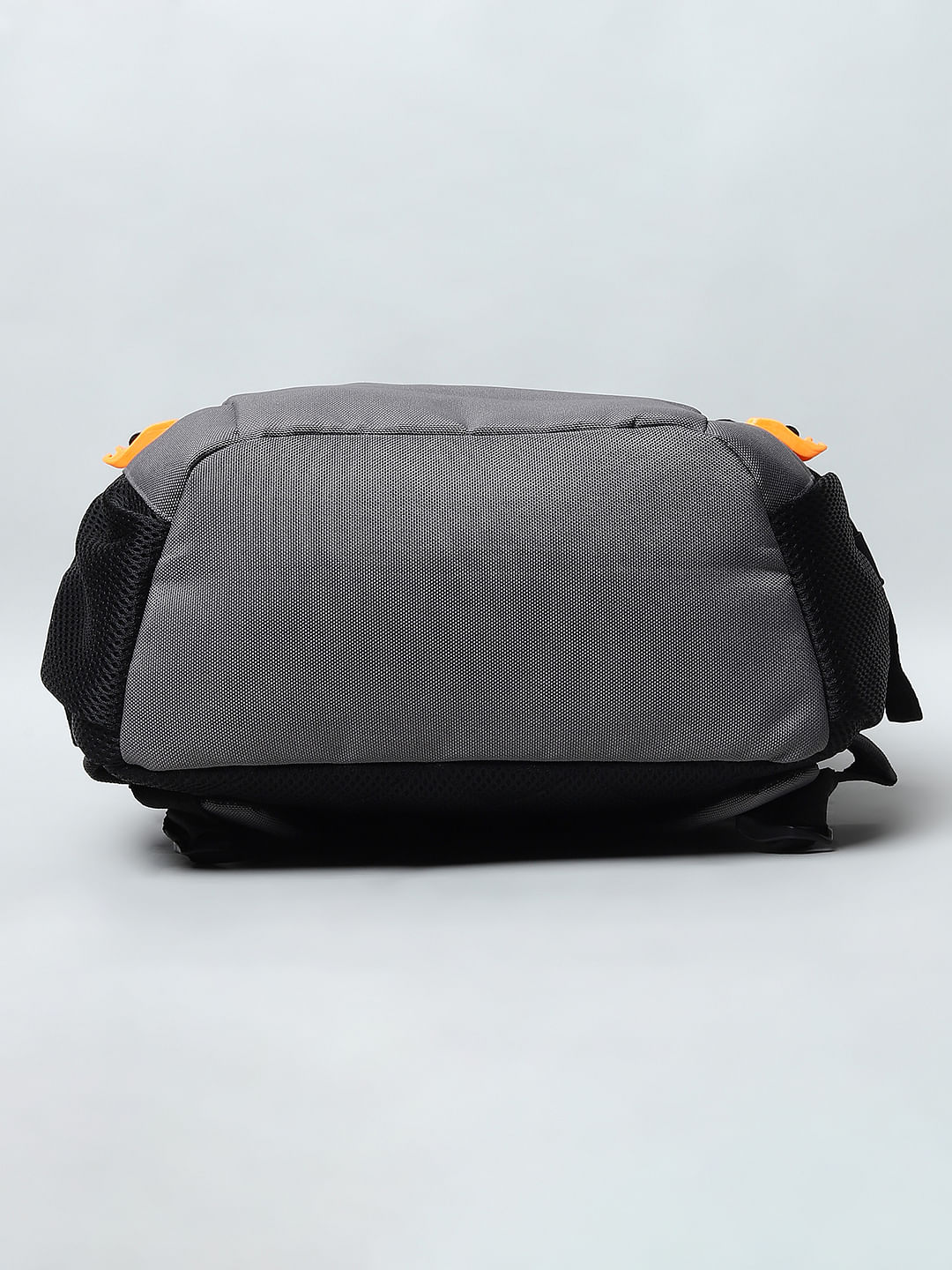 Grey Logo Print Backpack