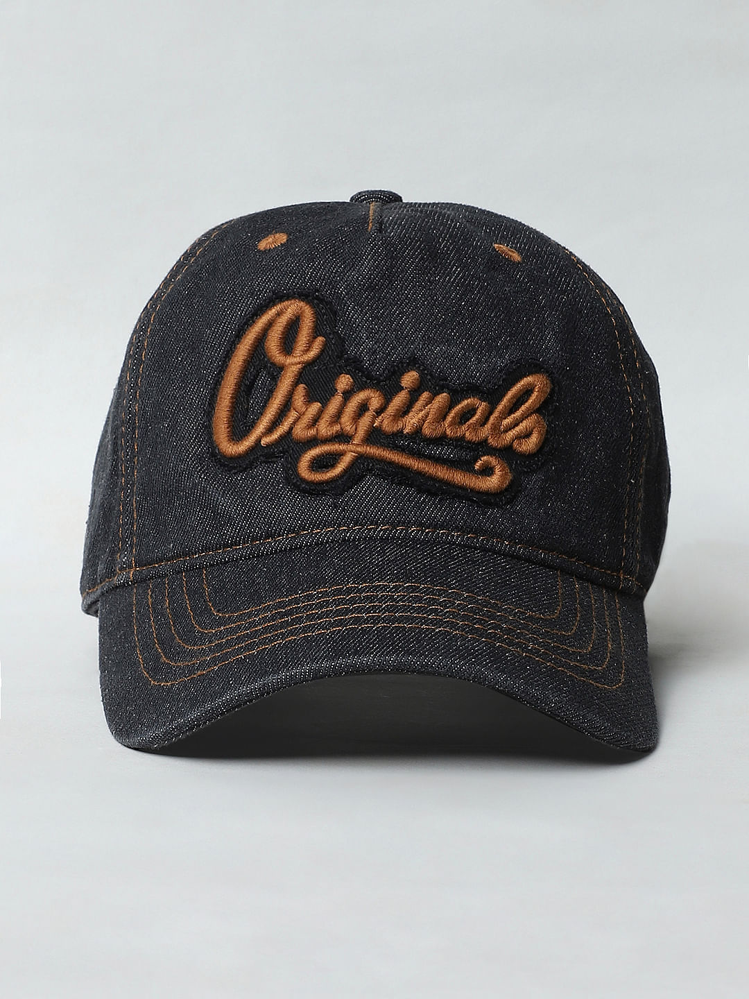 Blue Denim Baseball Cap - ONE