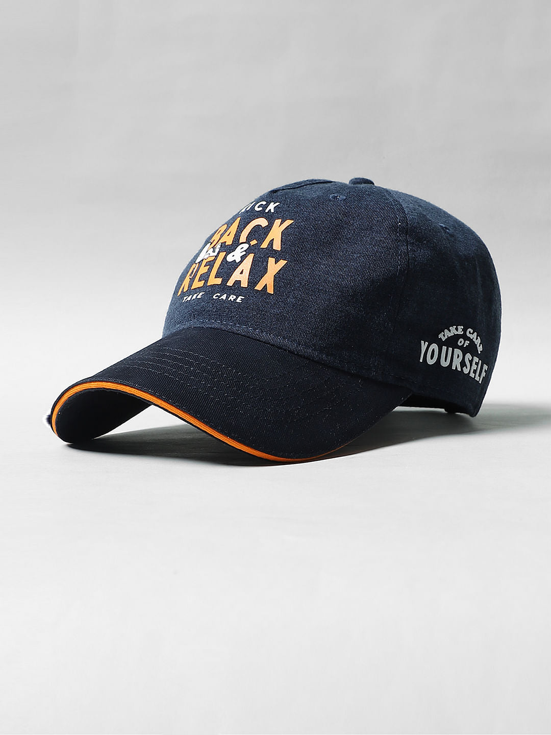 x PEANUTS Blue Denim Baseball Cap