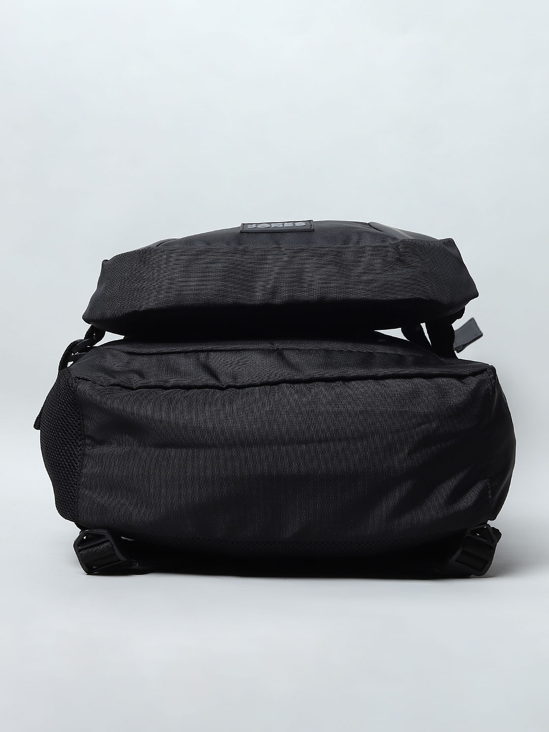 Black Roll Top Backpack