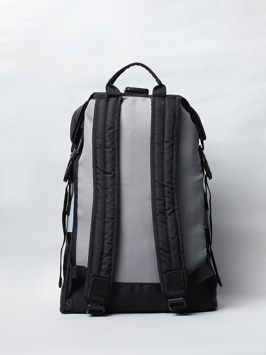 Ash Grey Roll Top Backpack