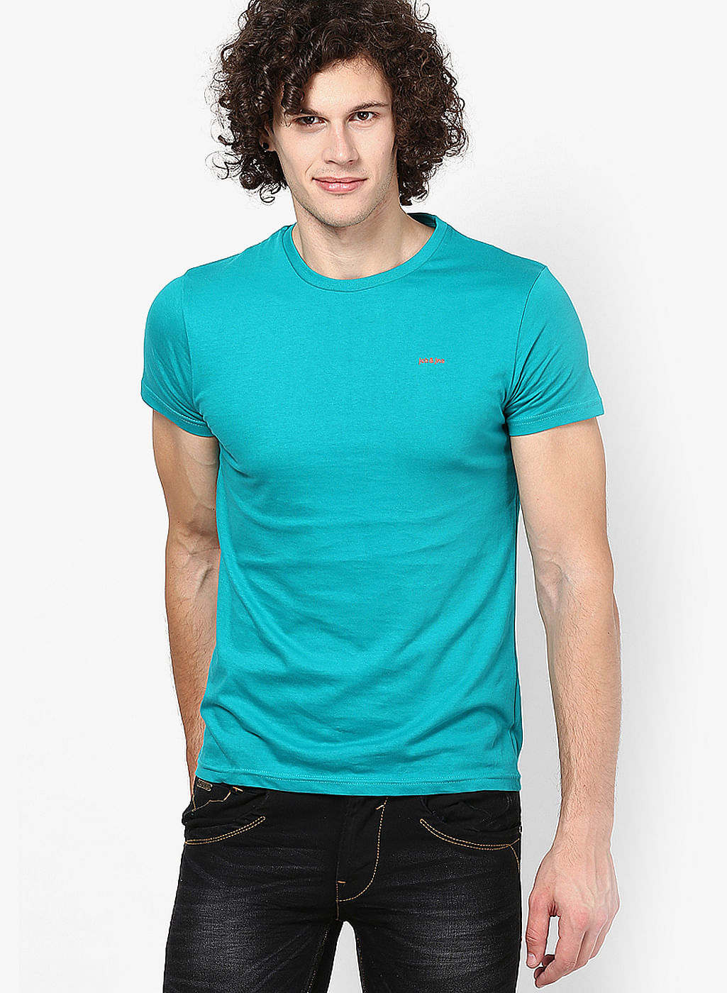 Solid Casual T-Shirt - L