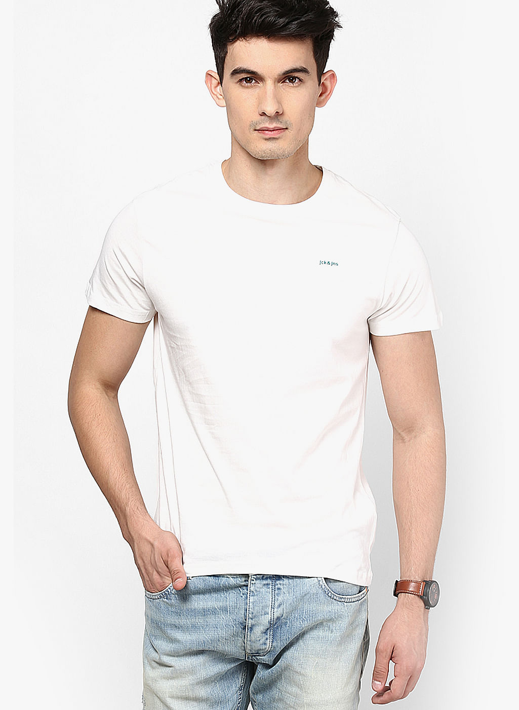 Solid Casual T-Shirt - S