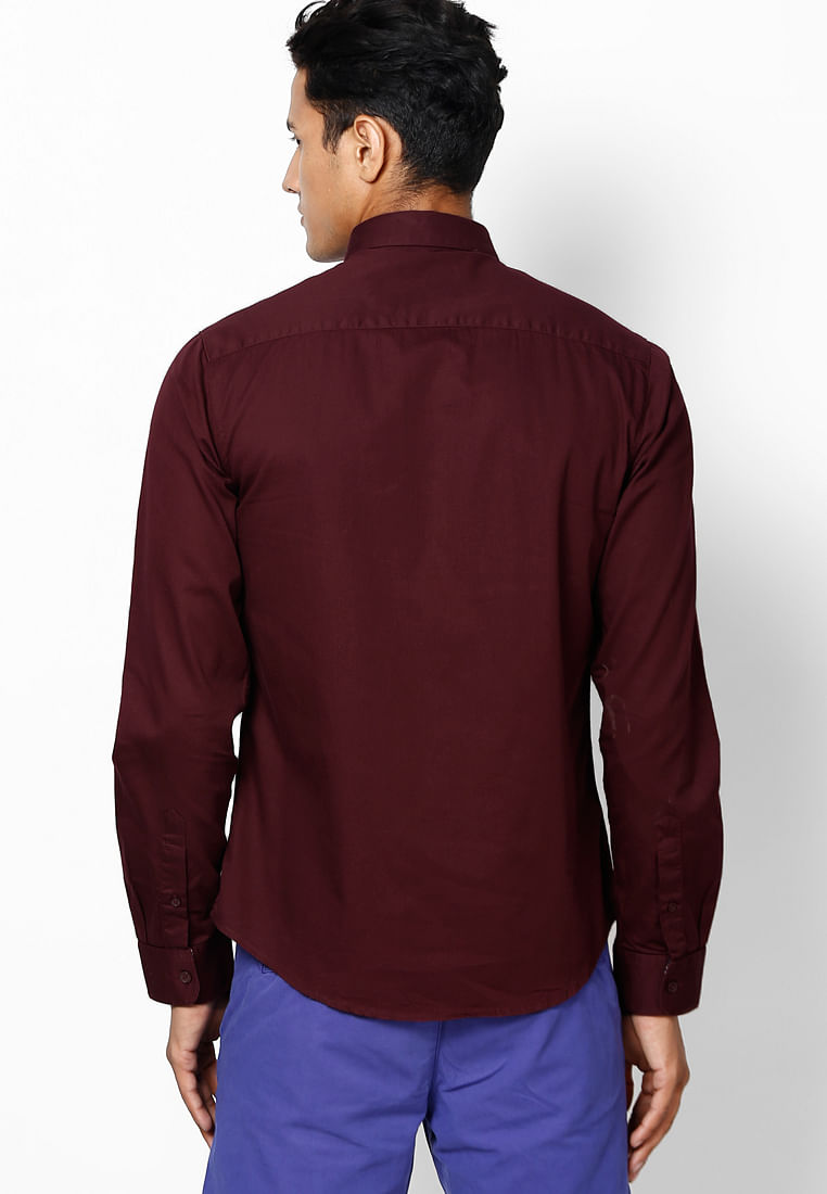 Solid Port Royale Casual Shirt