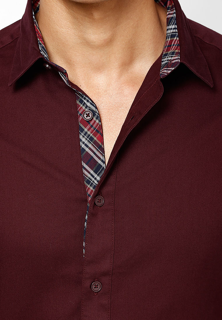 Solid Port Royale Casual Shirt