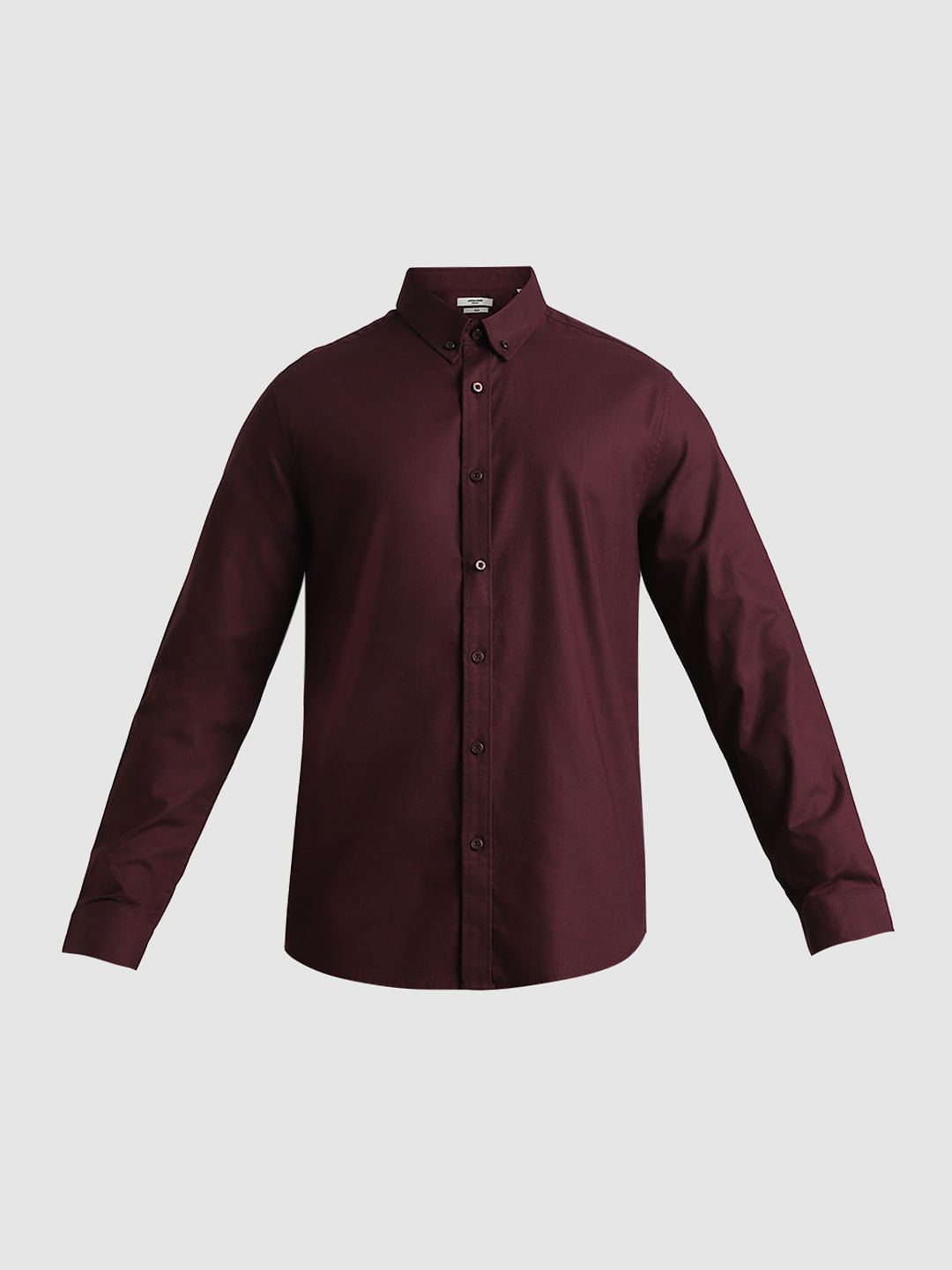 Maroon Formal Full Sleeves Shirt
