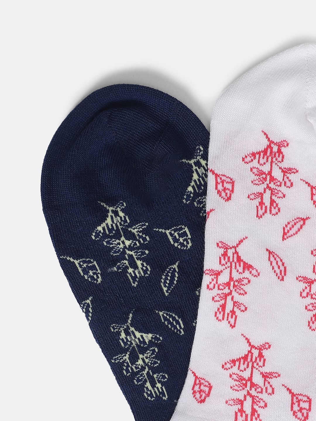 Pack of 2 Floral Socks