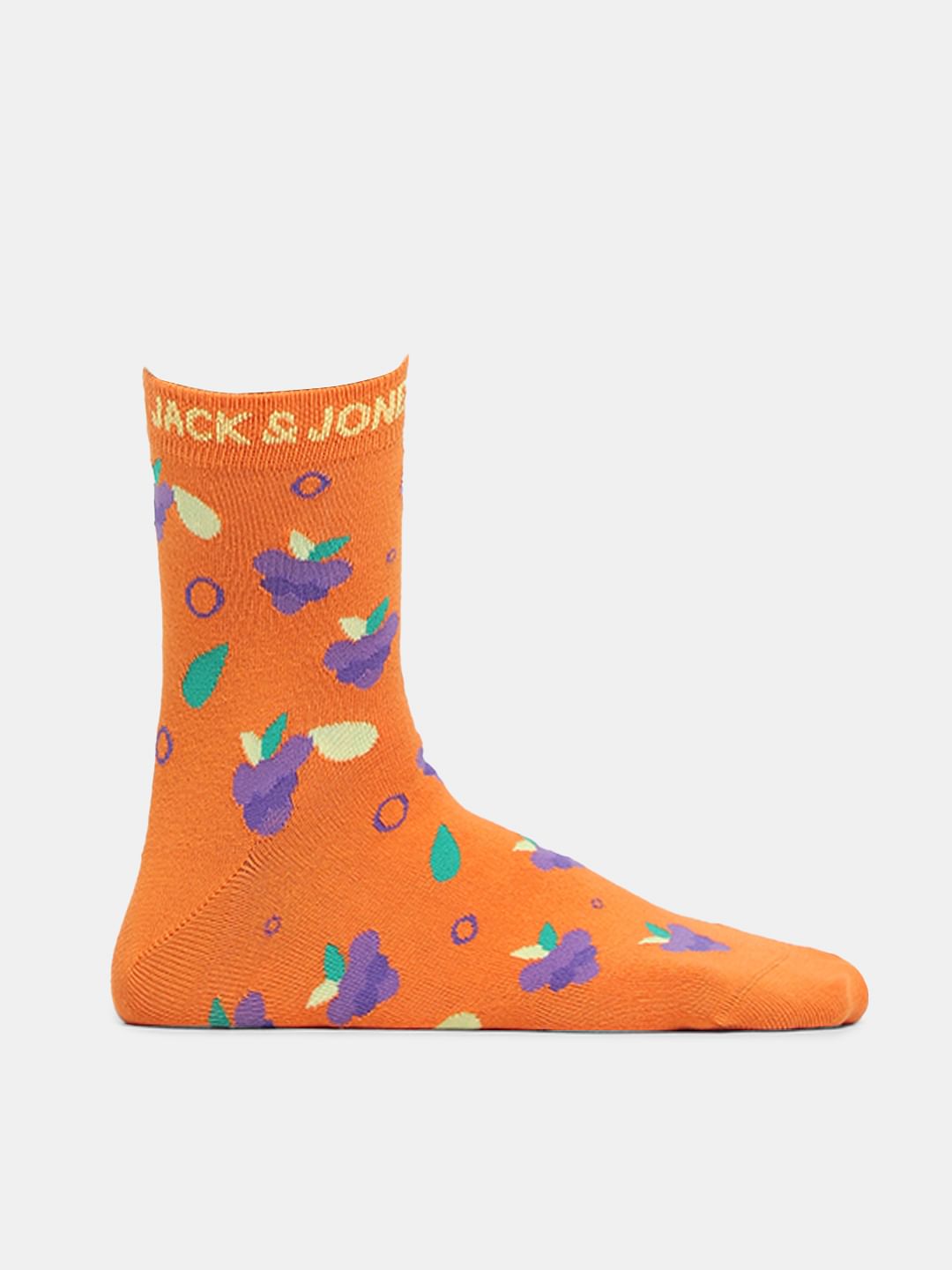 Pack of 2 Fruit Print Mid-Length Socks