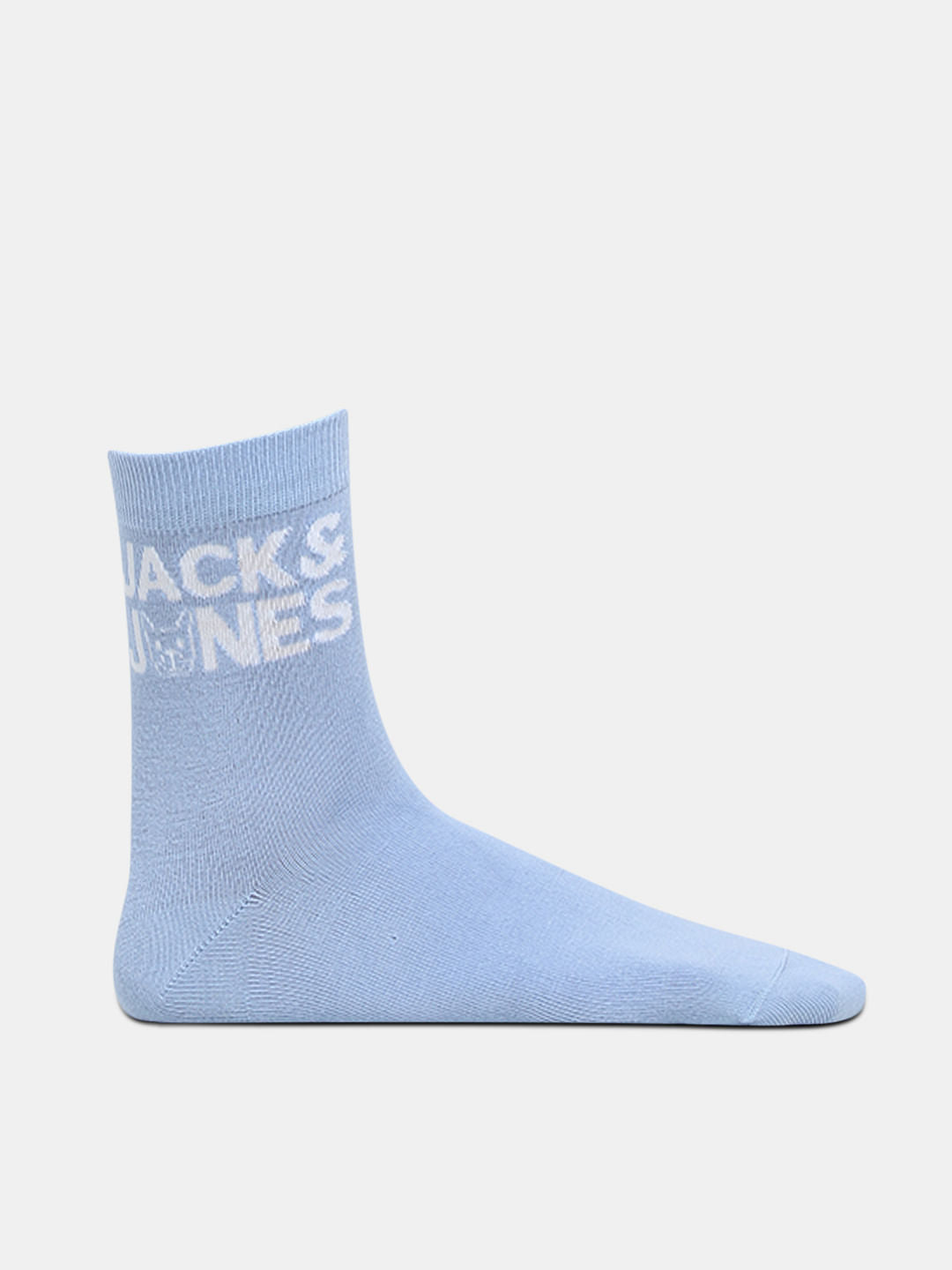 Pack of 3 Logo Print Mid-Length Socks