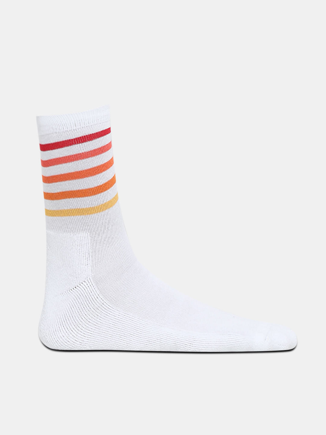 Pack of 3 Striped Mid-Length Socks