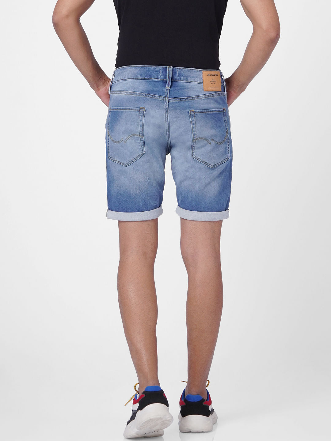Blue Denim Shorts
