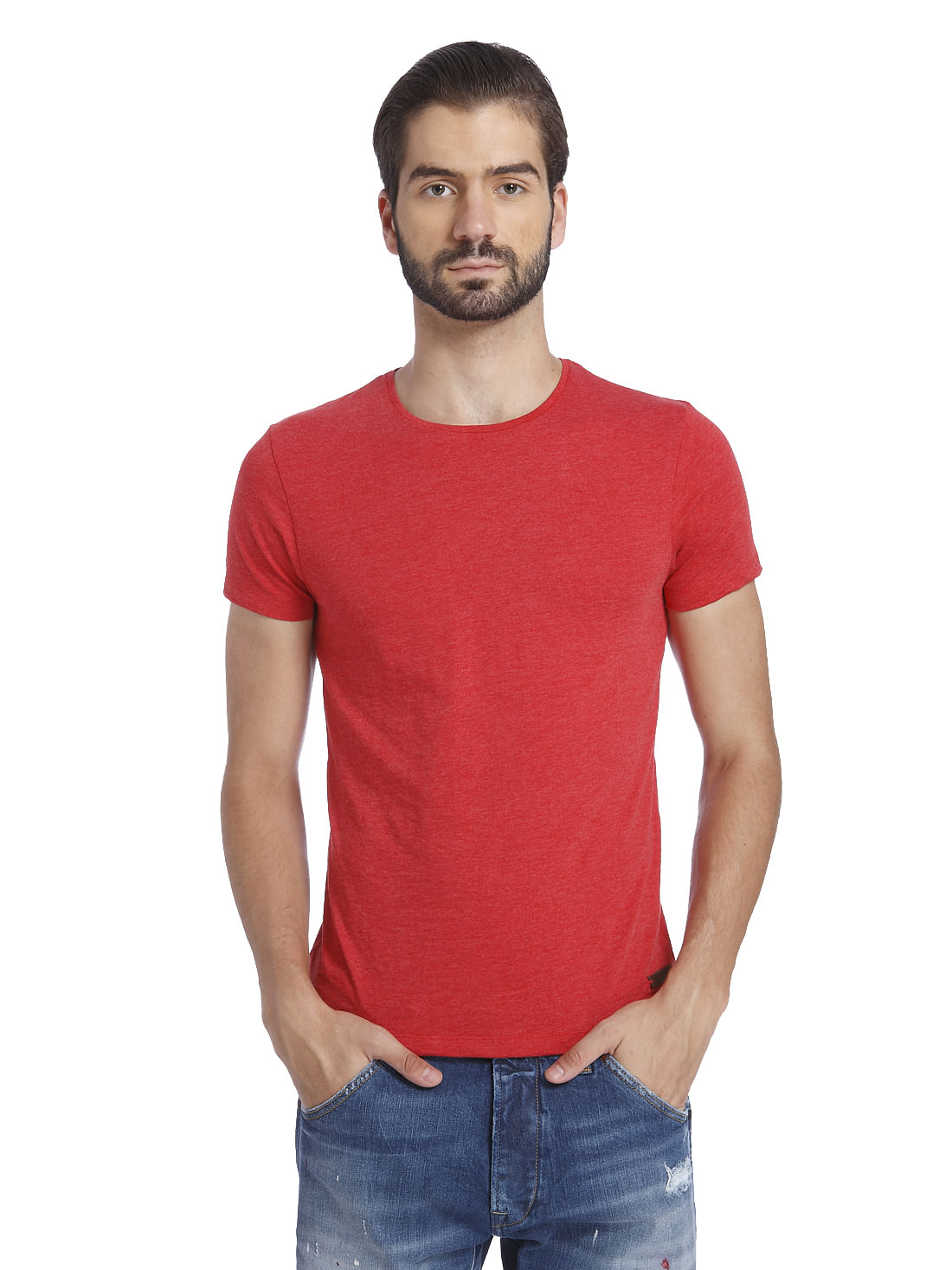 Solid Casual T-Shirt - S