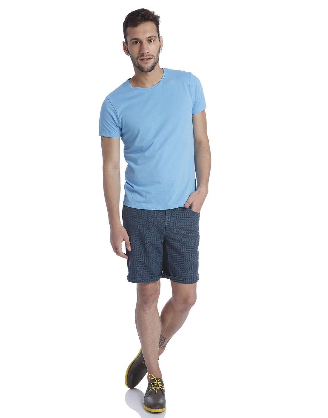 Solid Casual T-Shirt