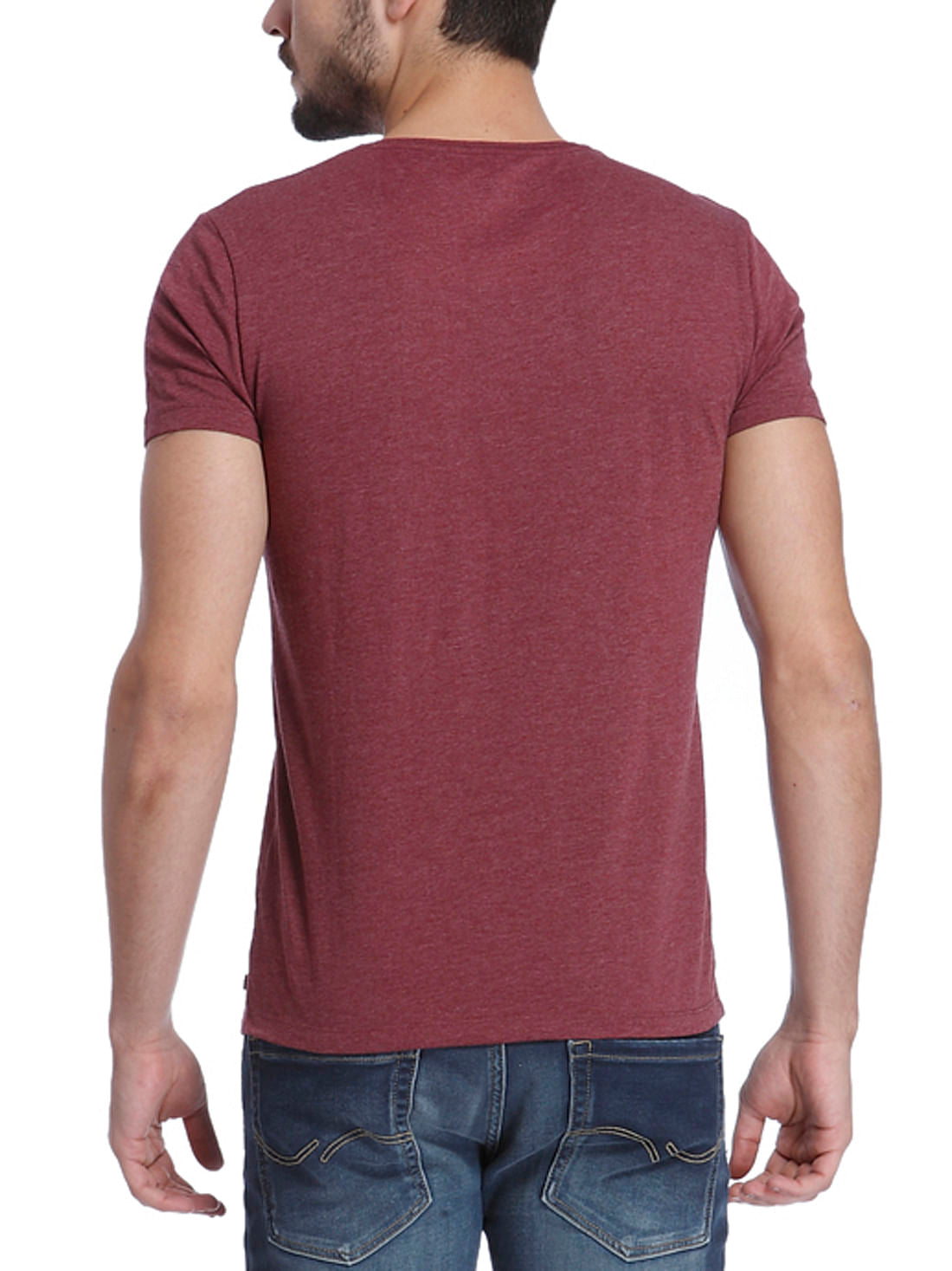 Solid Casual T-Shirt