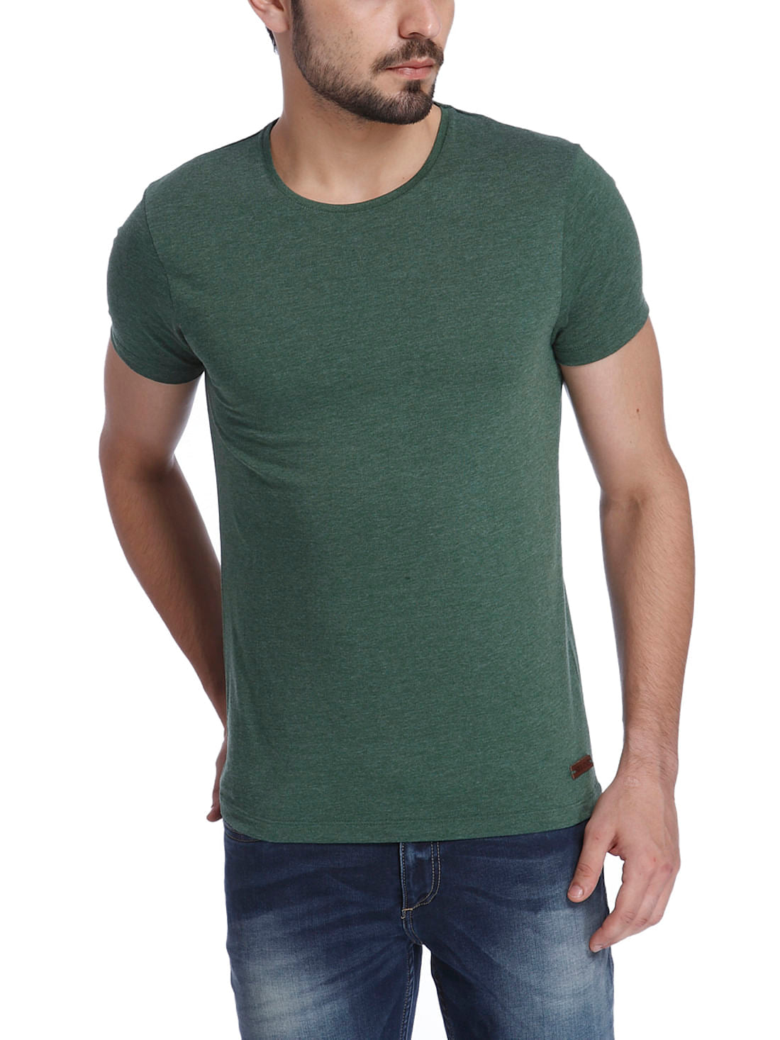 Solid Casual T-Shirt - S