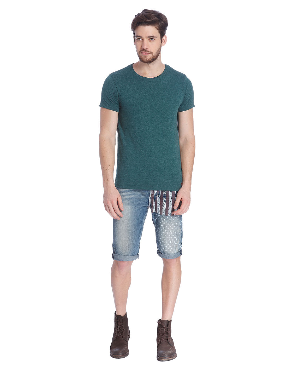 Solid Casual T-Shirt