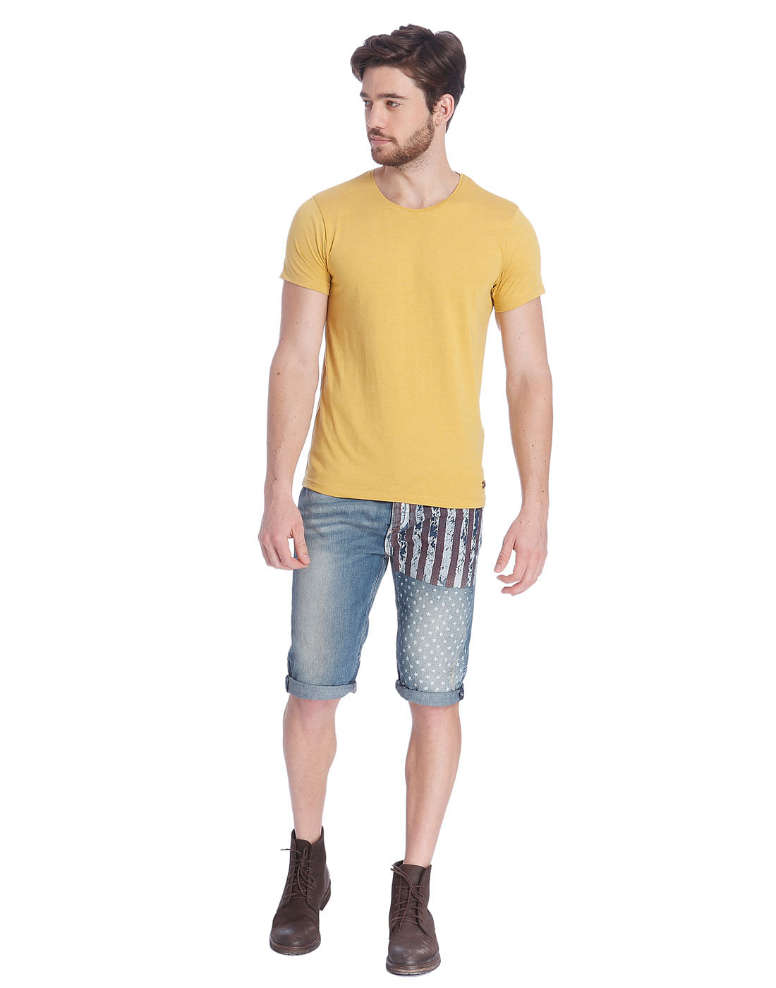 Solid Casual T-Shirt