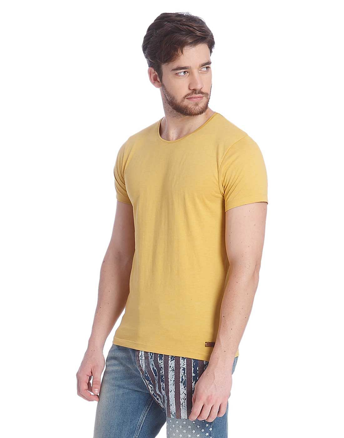 Solid Casual T-Shirt