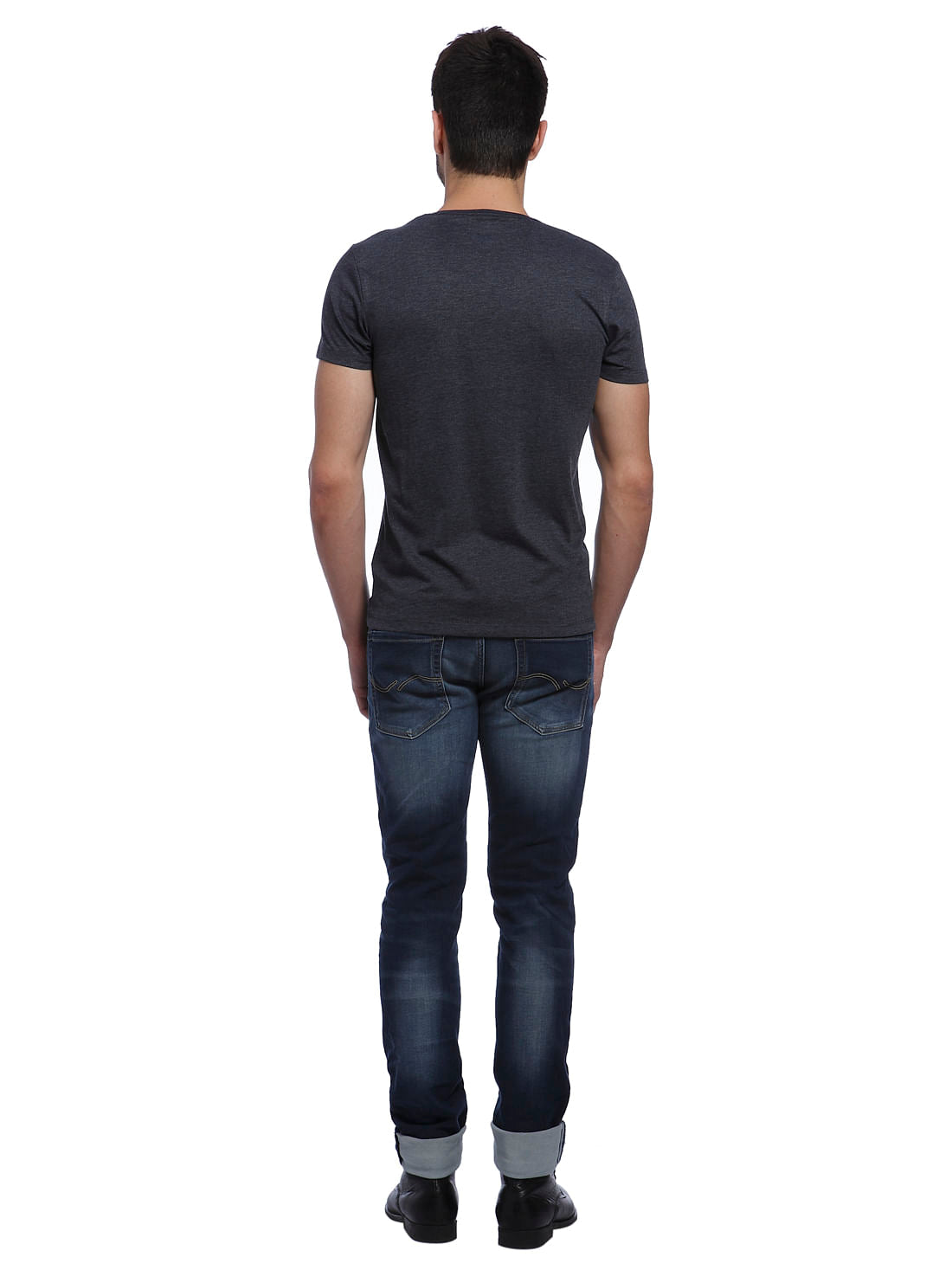 Solid Casual T-Shirt