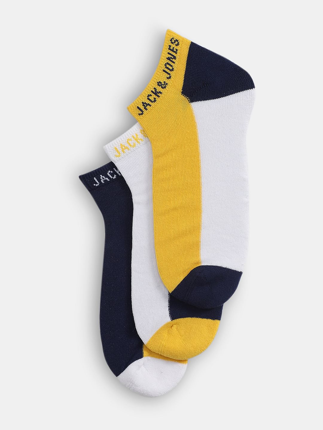 Pack of 3 Terry Ankle-Length Socks - ONE