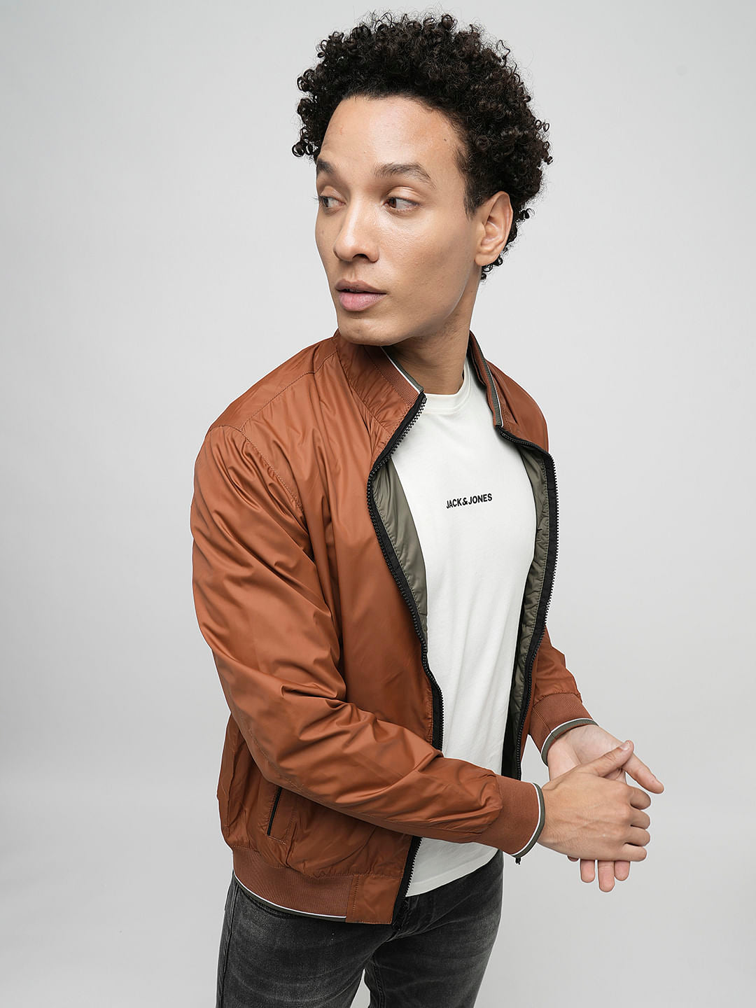 PRODUKT by JACK&JONES Green Reversible Zip-Up Jacket - S