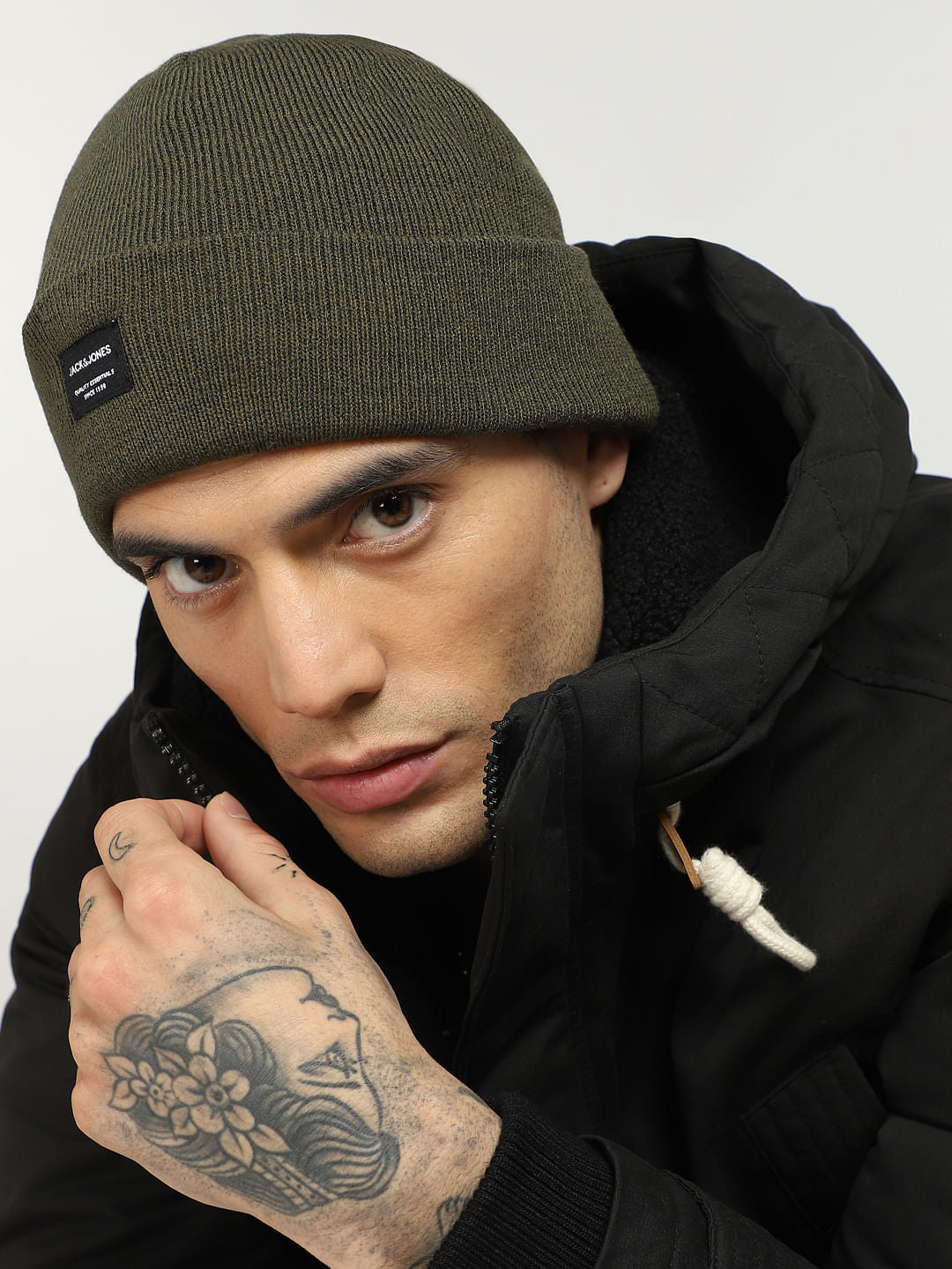 Dark Green Beanie - ONE