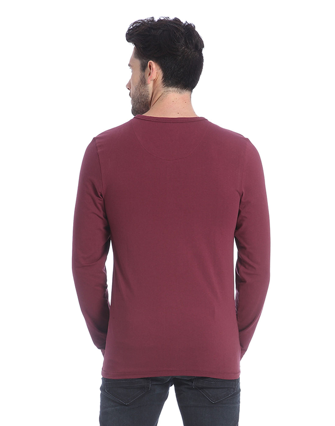 Solid Casual T-Shirt