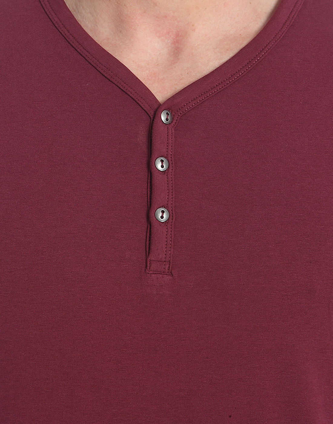 Solid Casual T-Shirt