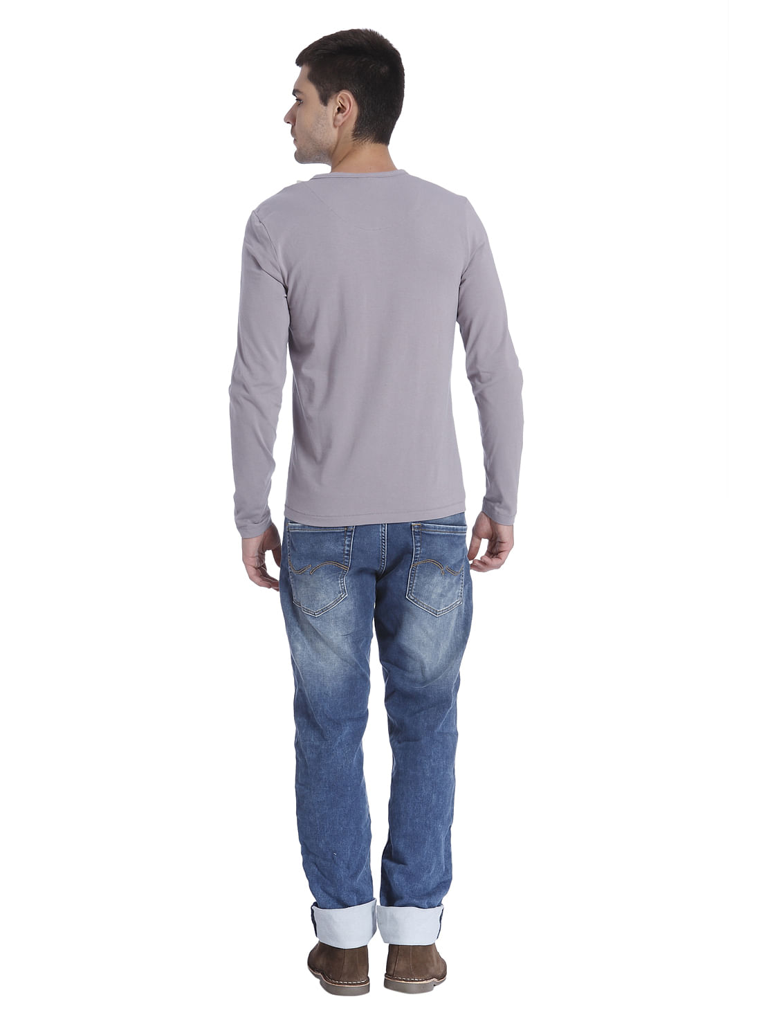 Solid Casual T-Shirt