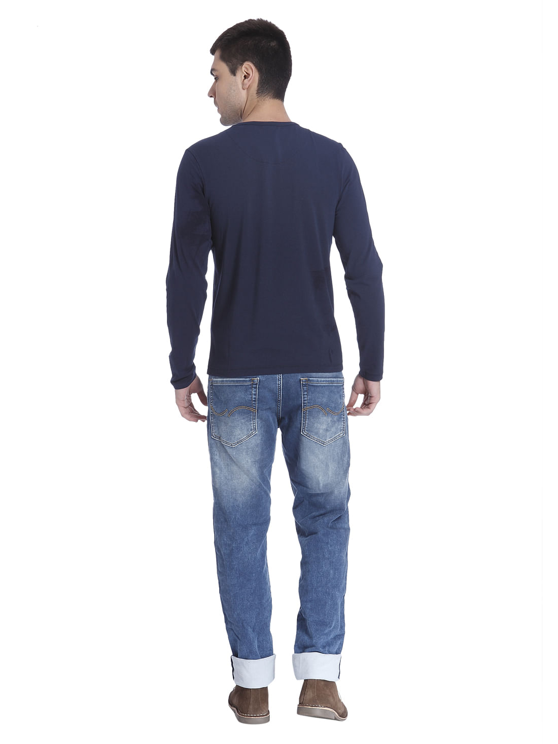 Solid Casual T-Shirt