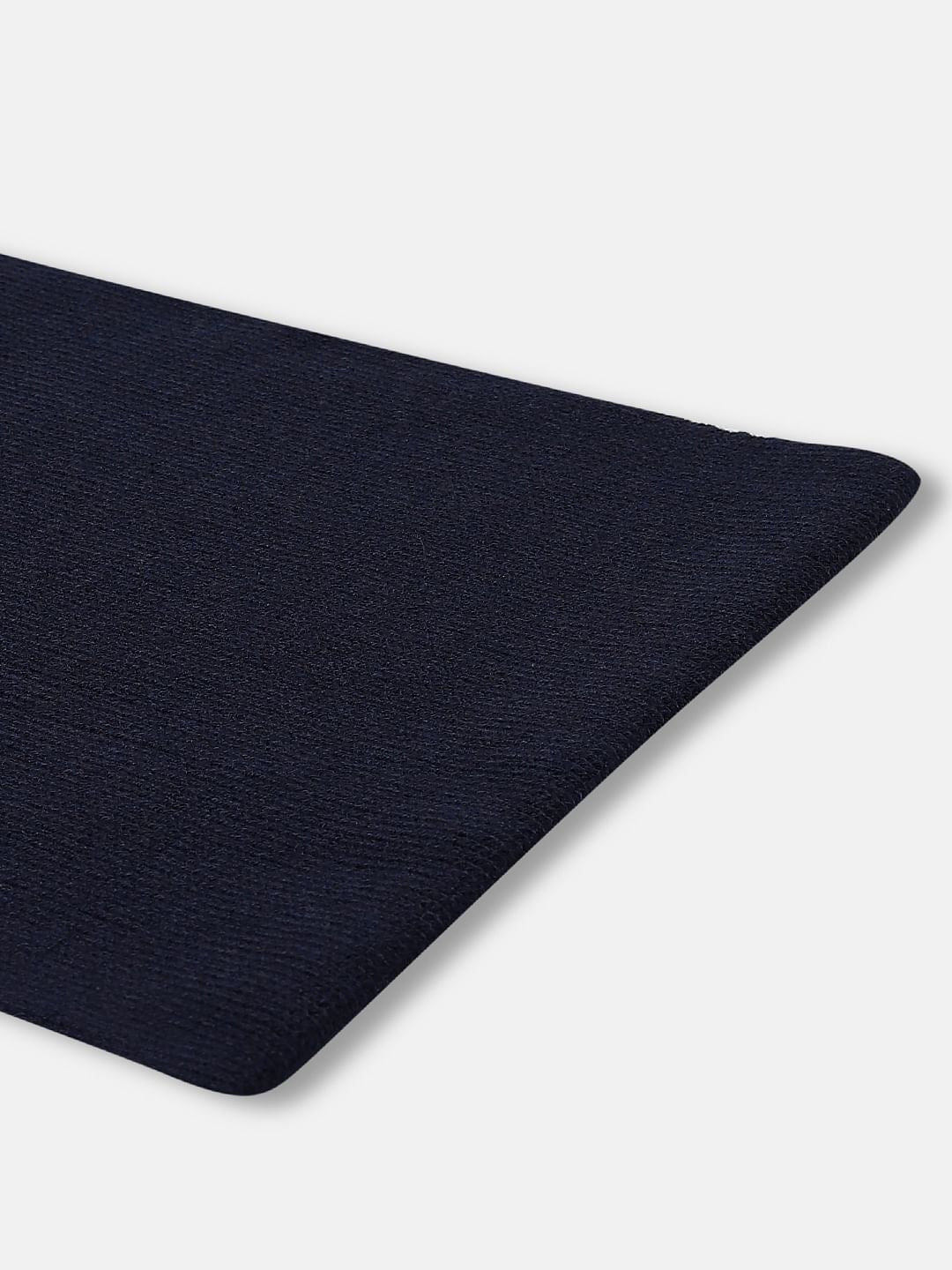 Navy Blue Knit Scarf