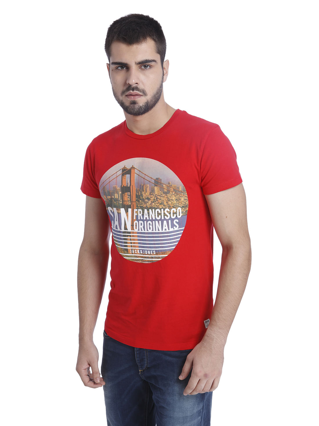 Solid Casual T-Shirt - M