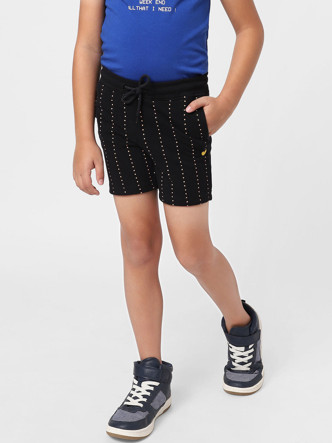 BOYS X PAC-MAN BLACK GAMING PRINT SWEATSHORTS