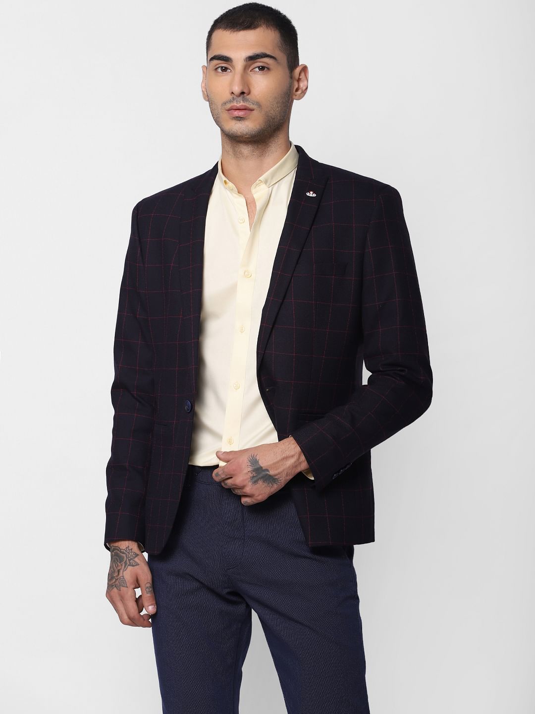 Yellow Formal Full Sleeves Shirt