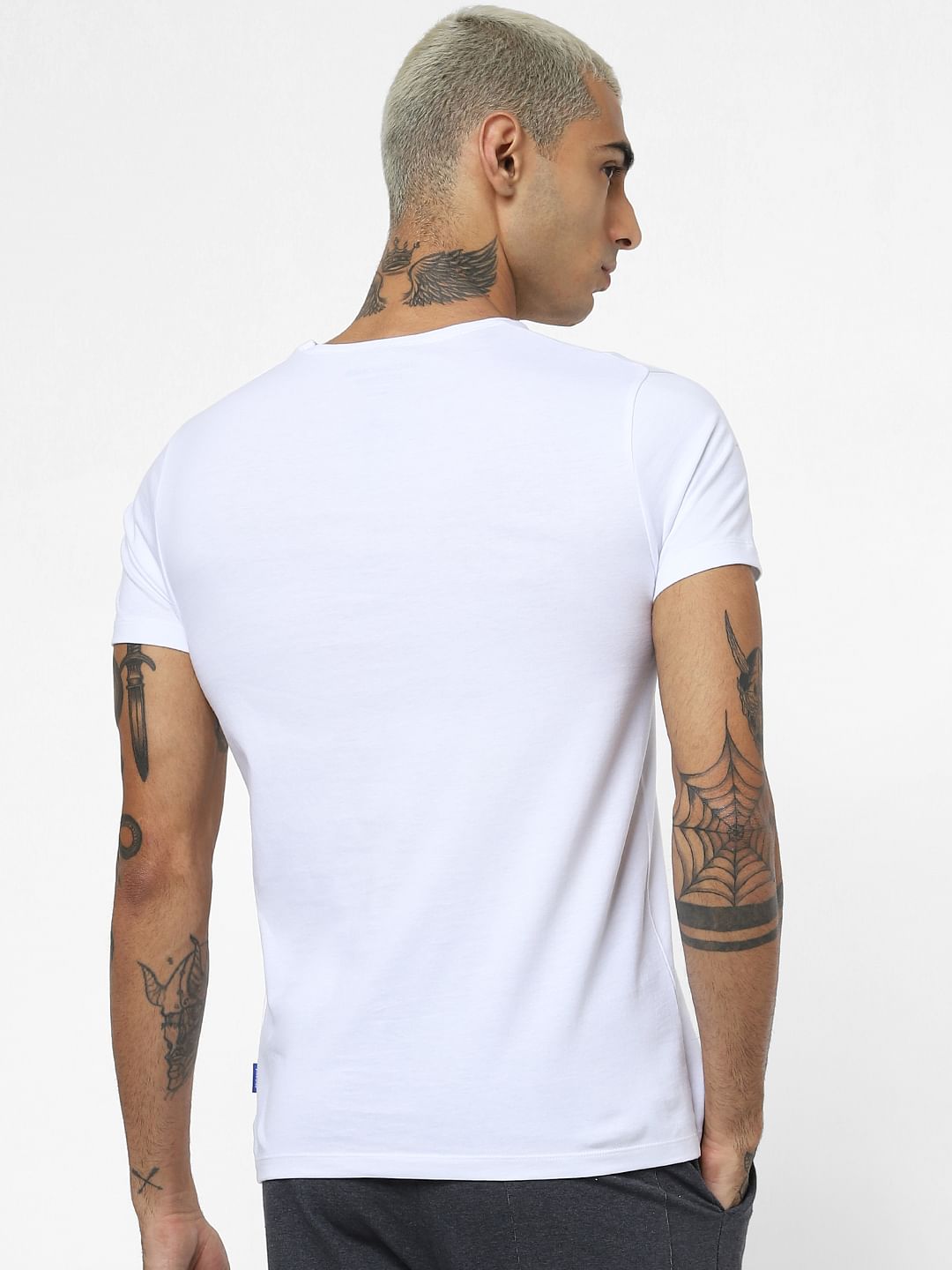 White Crew Neck T-Shirt