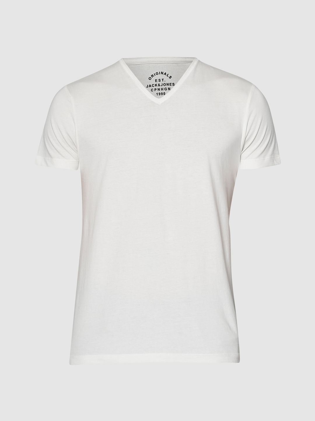 White Crew Neck T-Shirt