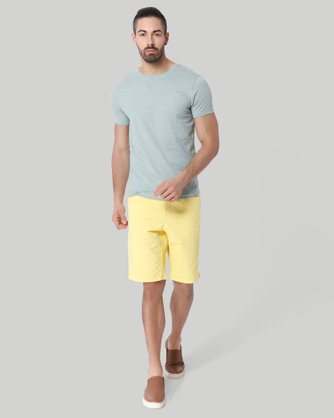 Green Crew Neck T-shirt