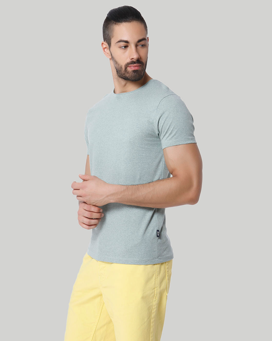 Green Crew Neck T-shirt